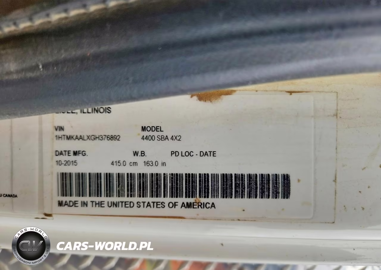 2016 International 4000 4400 VIN:1HTMKAALXGH376892 - 13