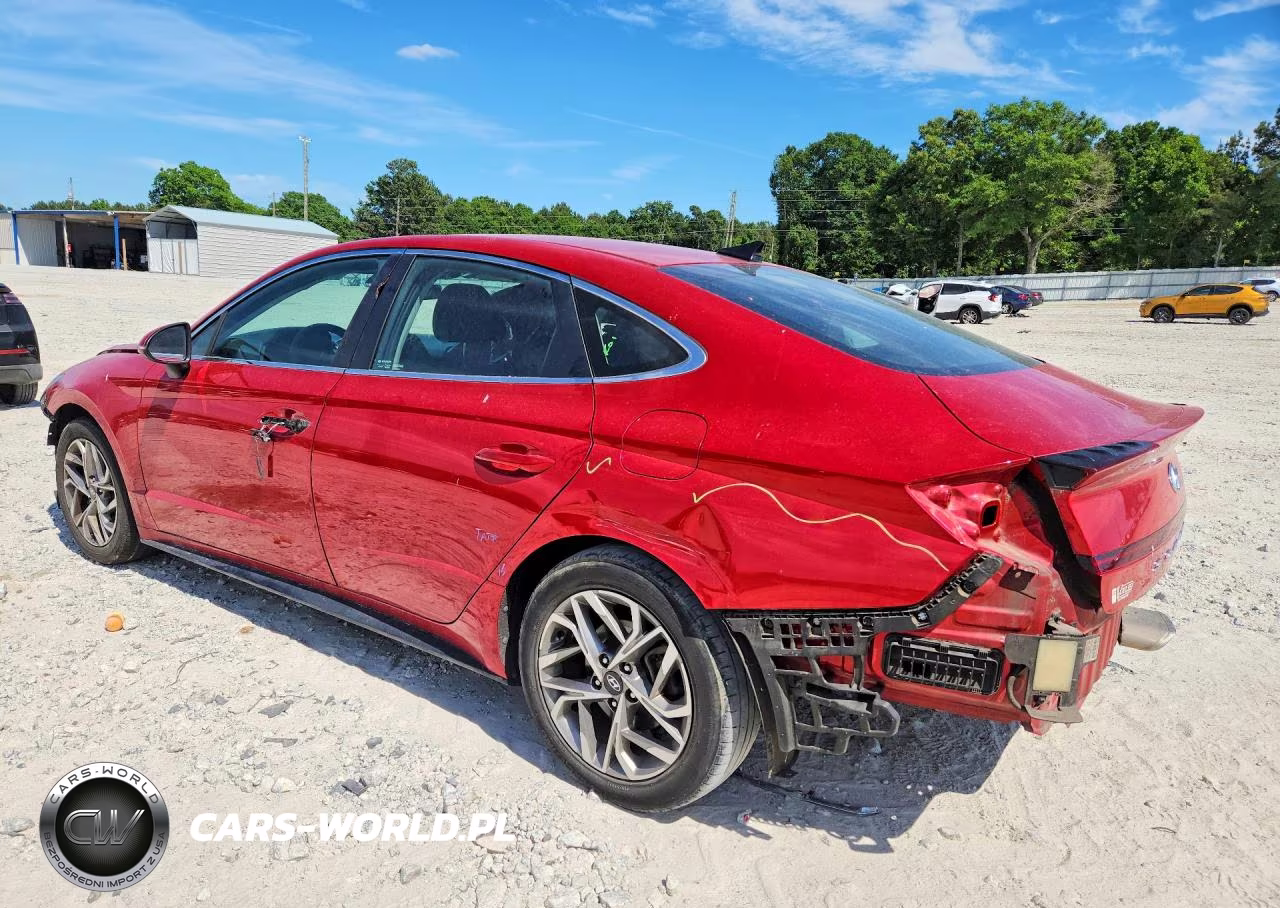 2021 Hyundai Sonata Sel VIN:KMHL64JA3MA143613 - 2