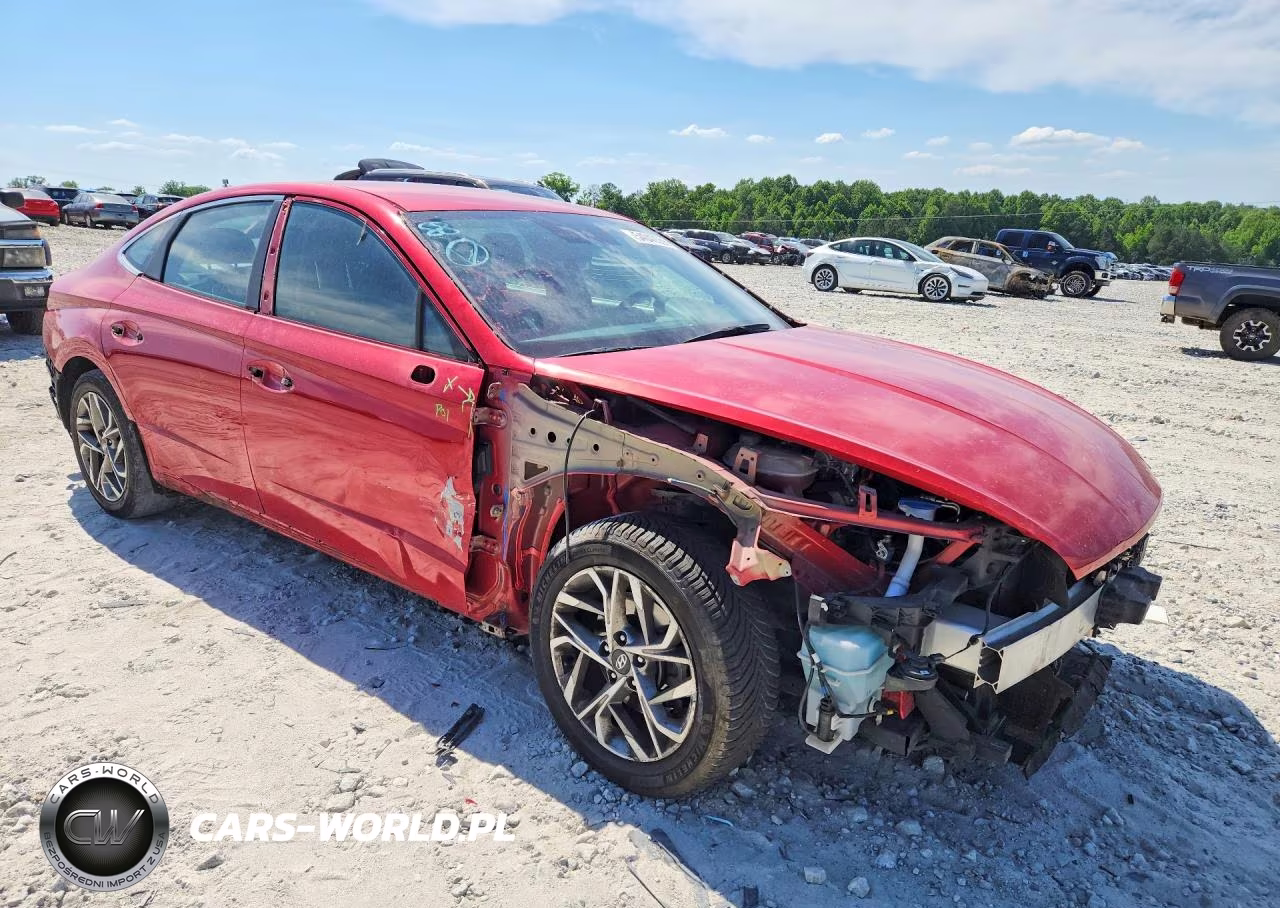 2021 Hyundai Sonata Sel VIN:KMHL64JA3MA143613 - 4