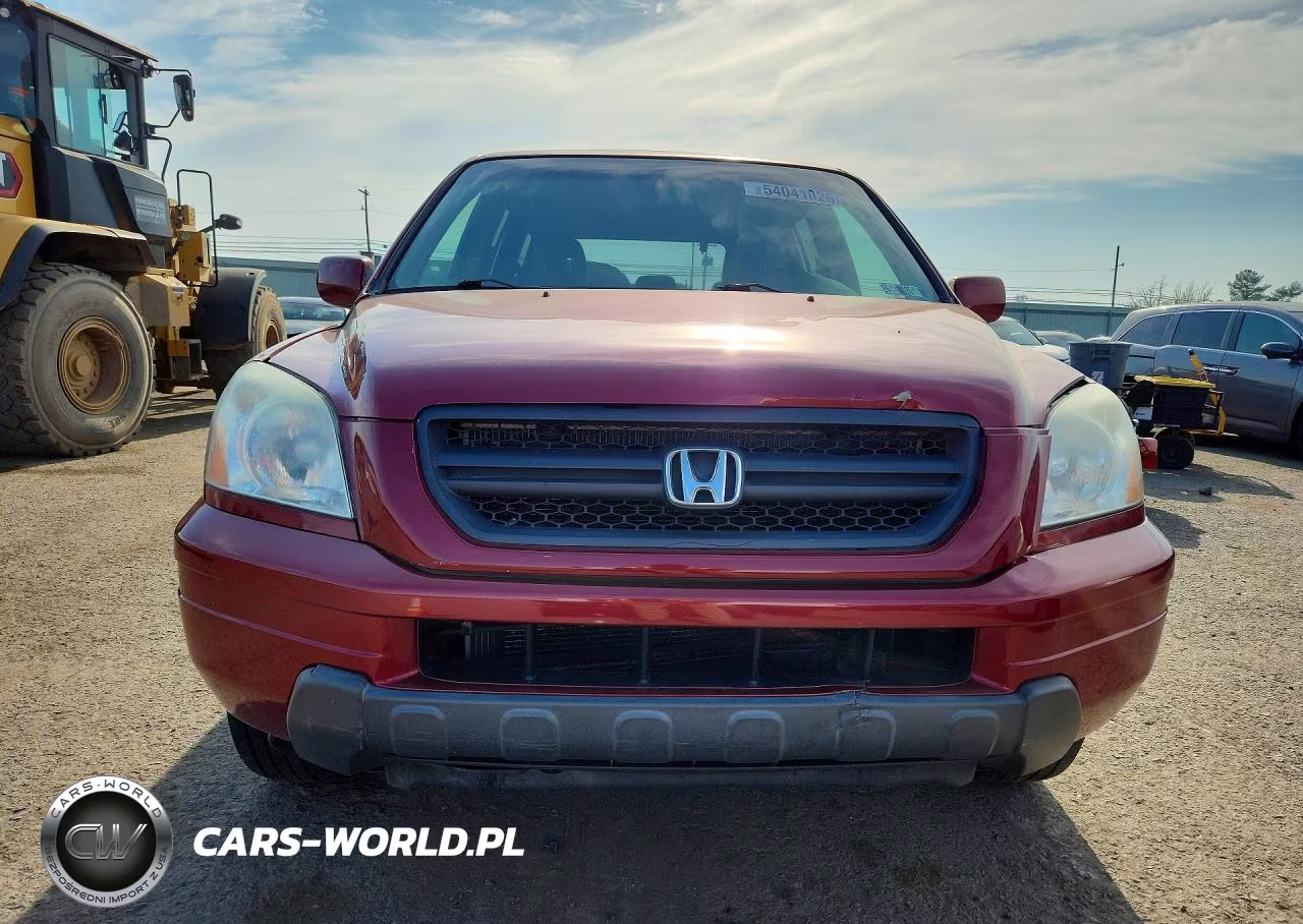 2005 Honda Pilot Exl VIN:2HKYF18545H517710 - 5