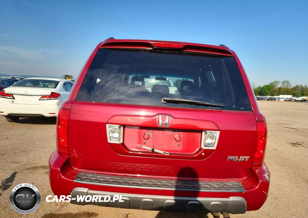 2005 Honda Pilot Exl VIN:2HKYF18545H517710 - 6