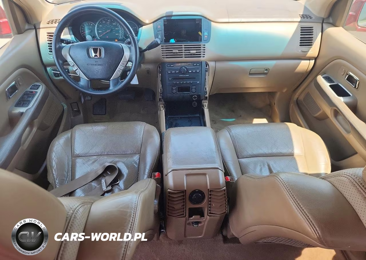 2005 Honda Pilot Exl VIN:2HKYF18545H517710 - 8