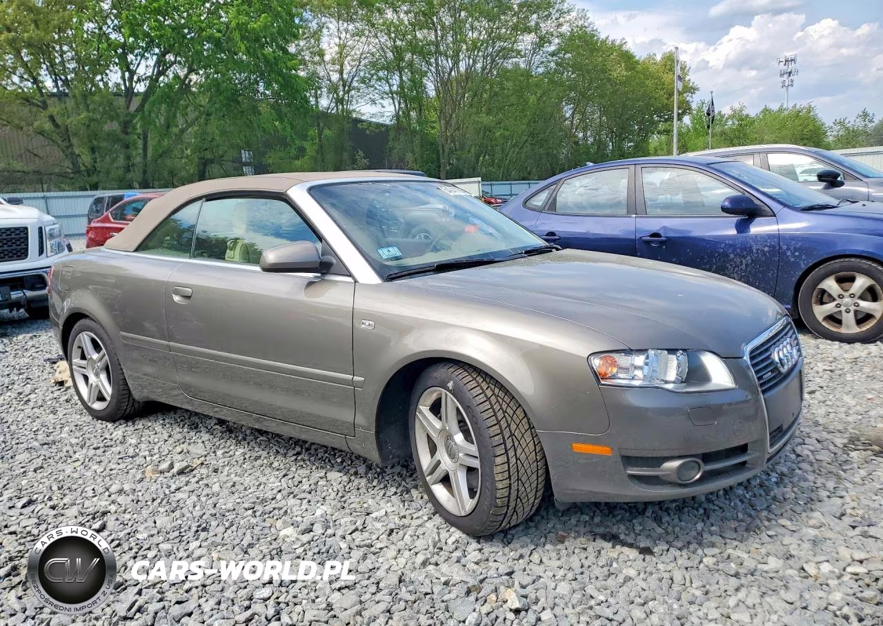 2007 Audi A4 2.0T Cabriolet Quattro VIN:WAUDF48H27K029867 - 4