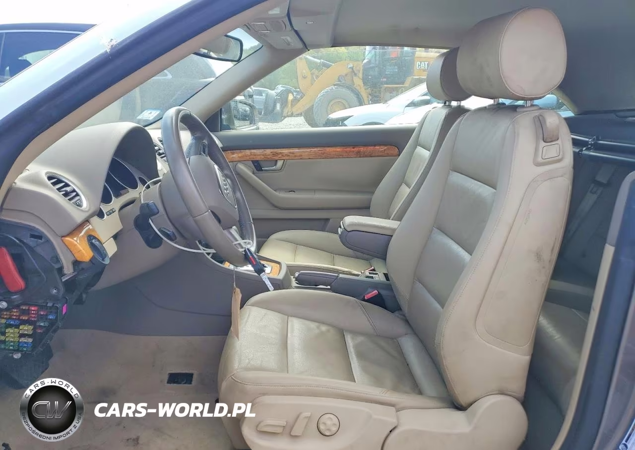 2007 Audi A4 2.0T Cabriolet Quattro VIN:WAUDF48H27K029867 - 7