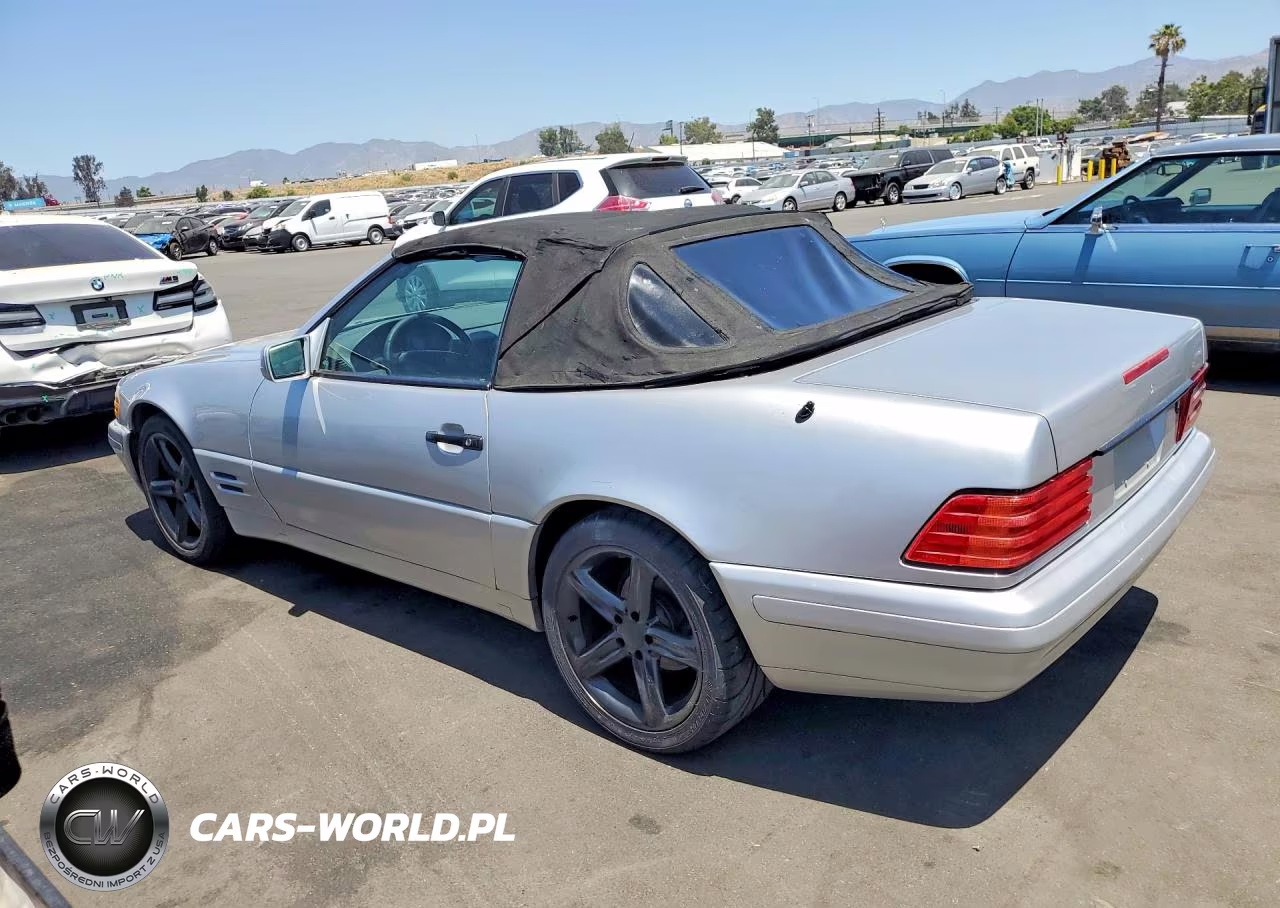 1998 Mercedes-Benz Sl 500 VIN:WDBFA67F4WF165302 - 2