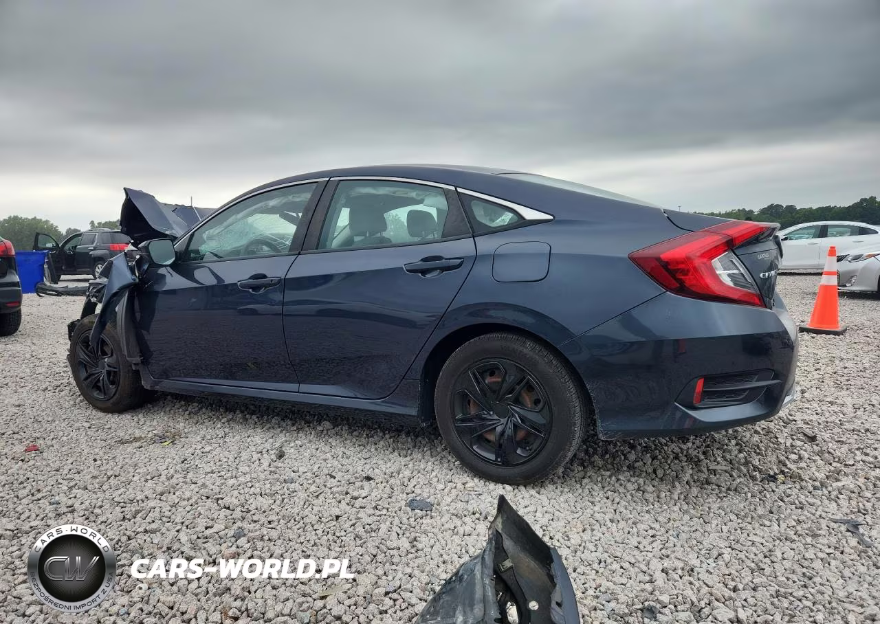 2020 Honda Civic Lx VIN:19XFC2F60LE013349 - 2