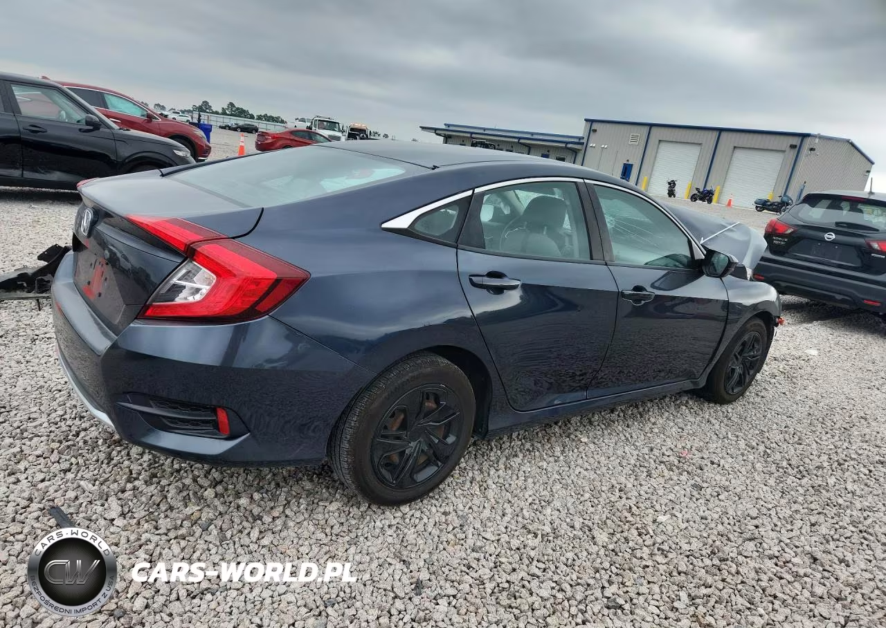 2020 Honda Civic Lx VIN:19XFC2F60LE013349 - 3