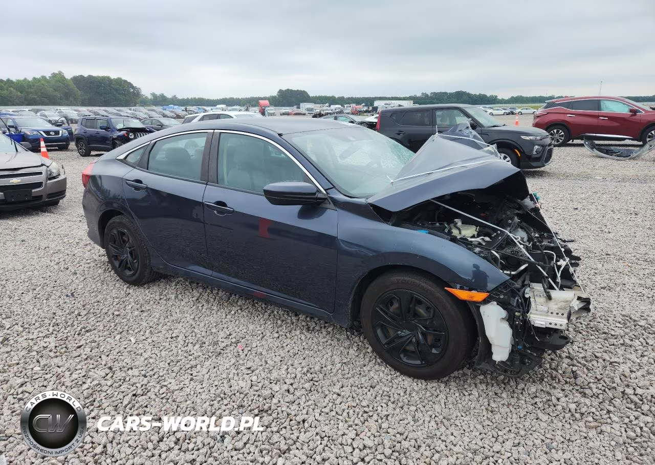 2020 Honda Civic Lx VIN:19XFC2F60LE013349 - 4