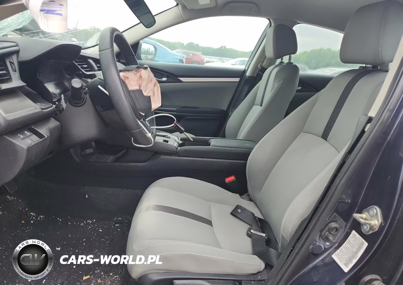 2020 Honda Civic Lx VIN:19XFC2F60LE013349 - 7