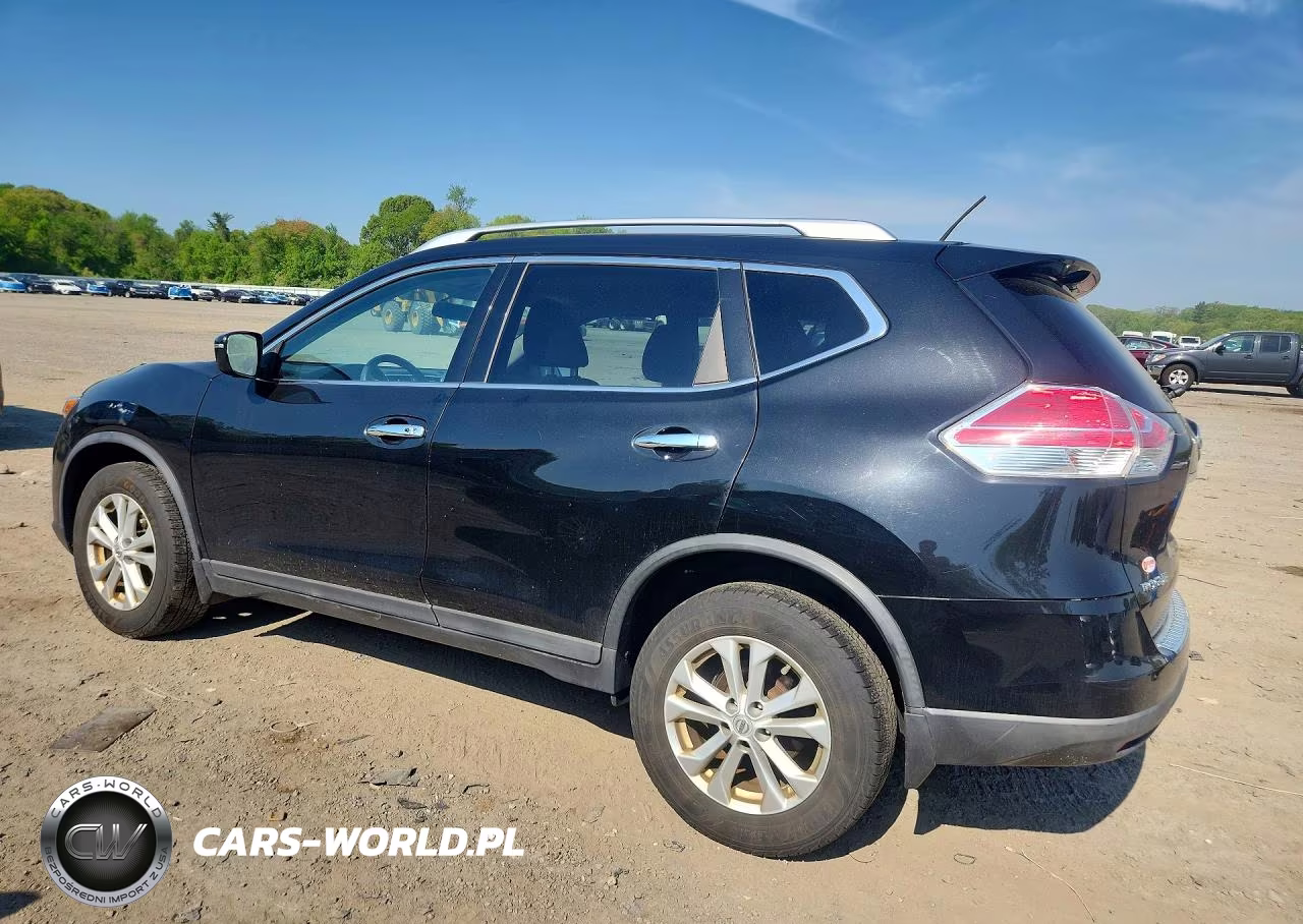 2016 Nissan Rogue Sv VIN:KNMAT2MV7GP649437 - 2