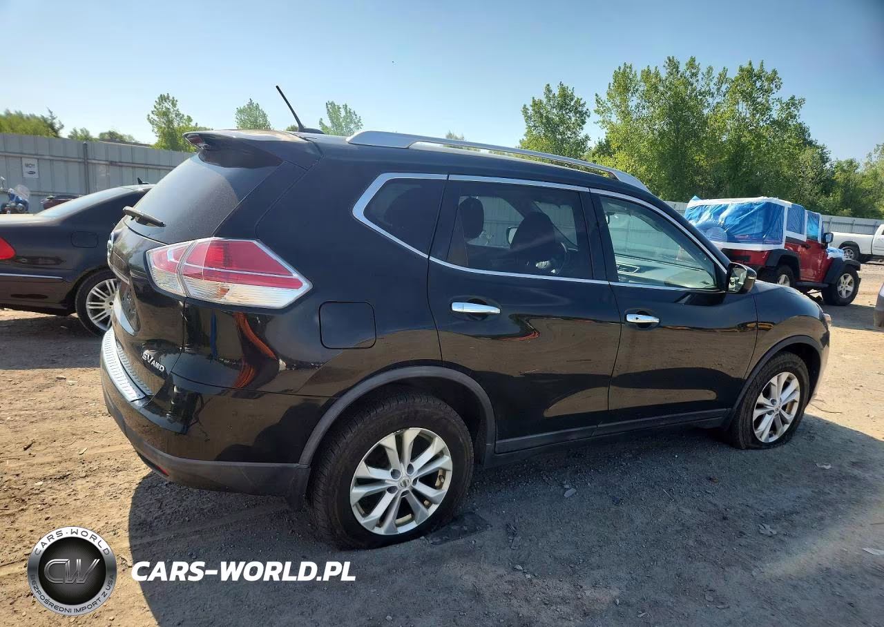 2016 Nissan Rogue Sv VIN:KNMAT2MV7GP649437 - 3