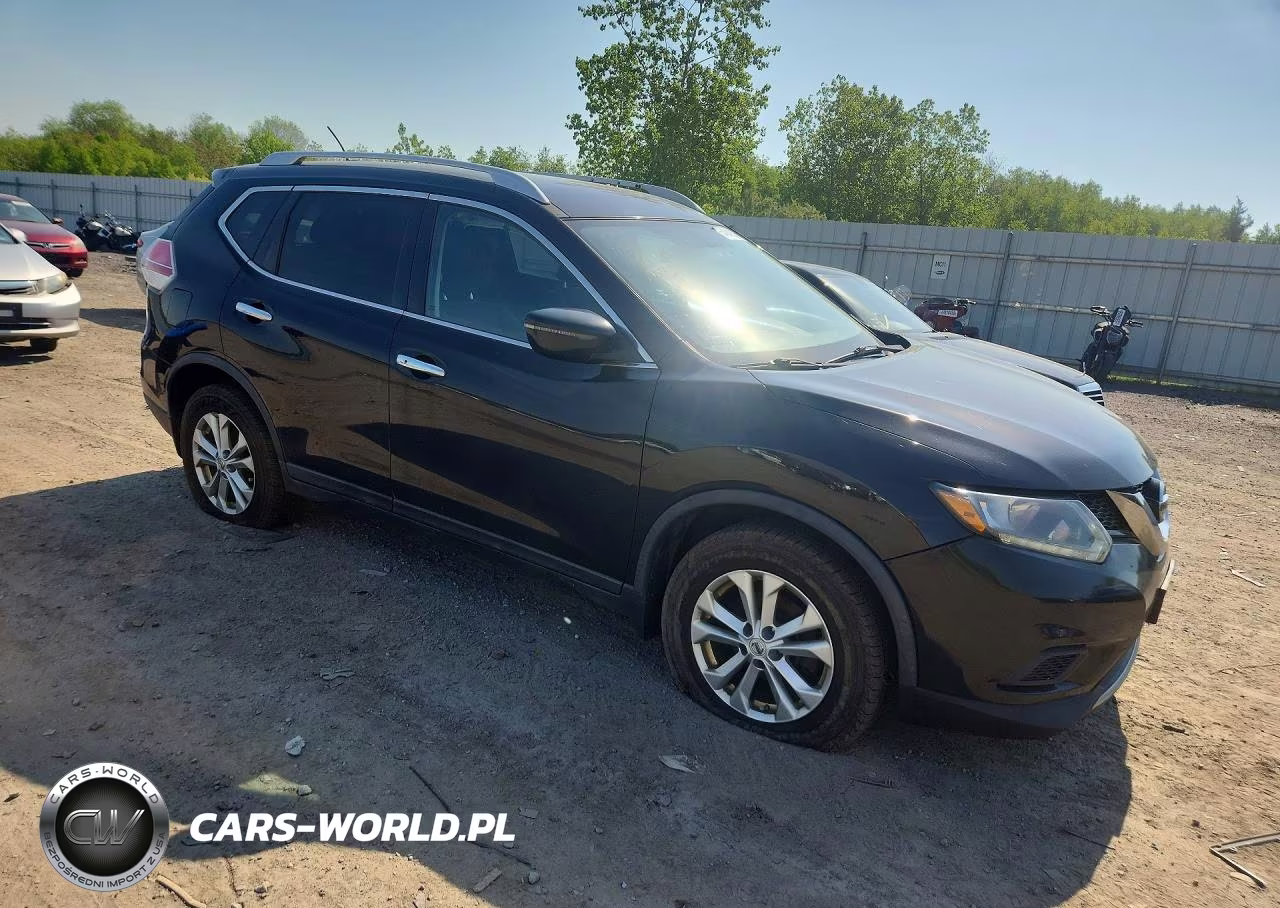 2016 Nissan Rogue Sv VIN:KNMAT2MV7GP649437 - 4