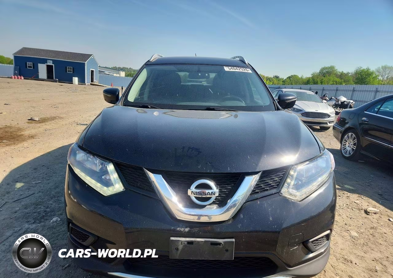 2016 Nissan Rogue Sv VIN:KNMAT2MV7GP649437 - 5