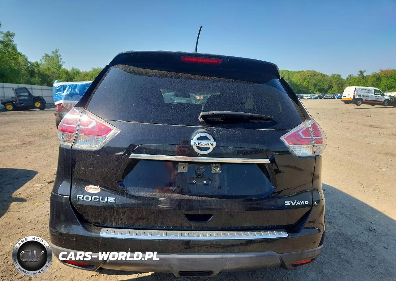 2016 Nissan Rogue Sv VIN:KNMAT2MV7GP649437 - 6