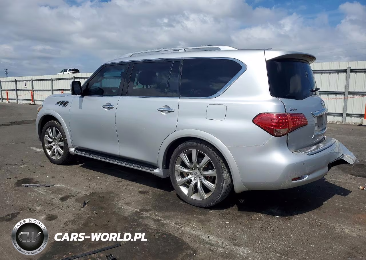 2012 Infiniti Qx56 Base VIN:JN8AZ2ND7C9716576 - 2