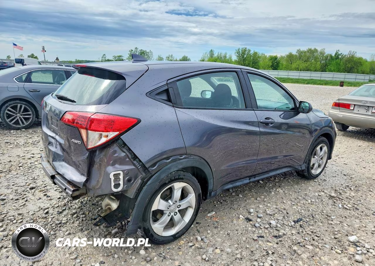 2016 Honda Hr-V Lx VIN:3CZRU6H34GM722795 - 3