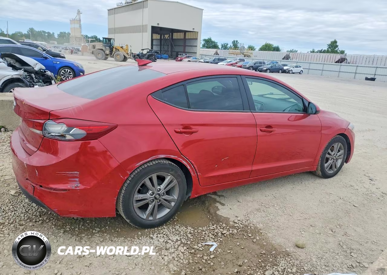 2017 Hyundai Elantra Se VIN:5NPD84LF5HH176221 - 3