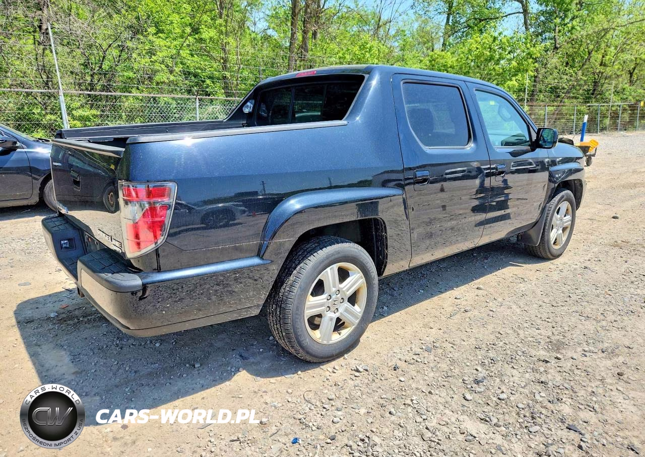 2012 Honda Ridgeline Rtl VIN:5FPYK1F5XCB003247 - 3