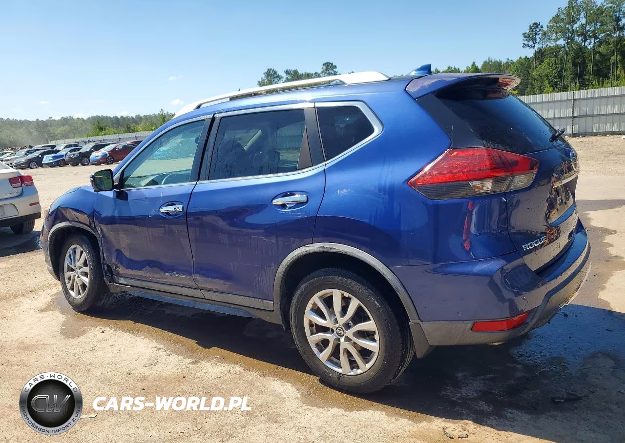 2017 Nissan Rogue Sv VIN:KNMAT2MT2HP609105 - 2