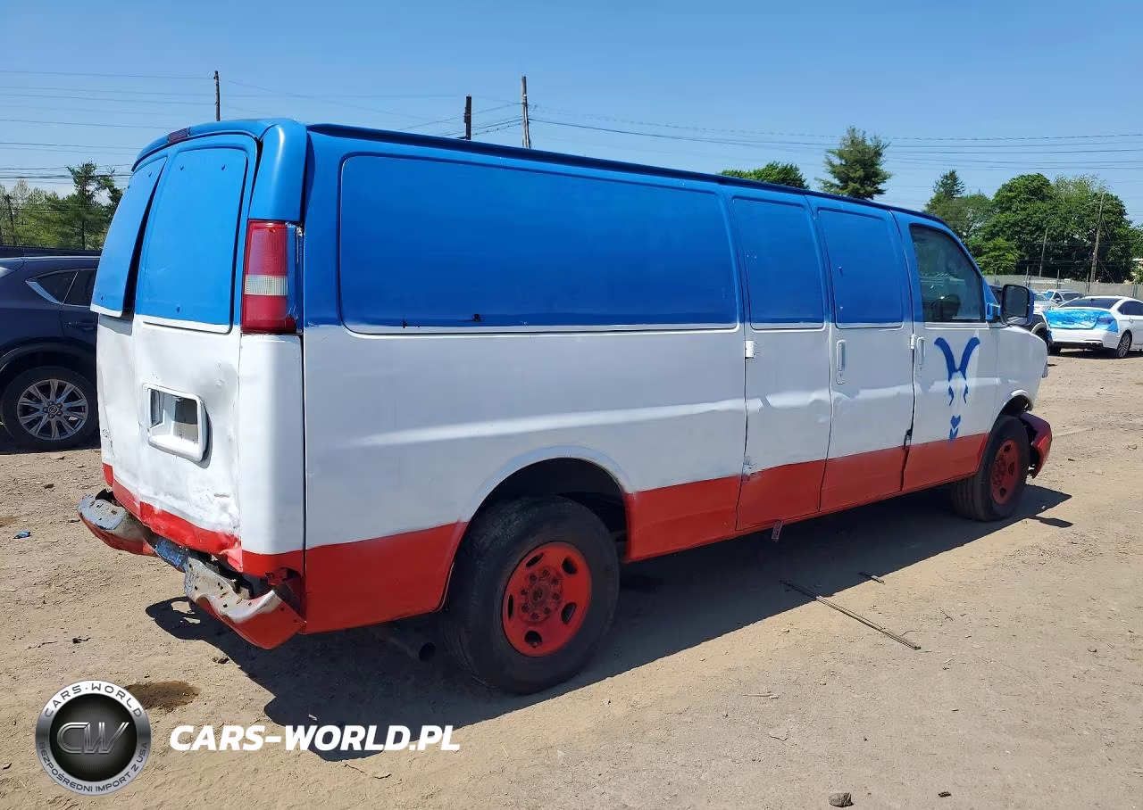 2008 Chevrolet Express G3500 VIN:1GAHG39K981132578 - 3