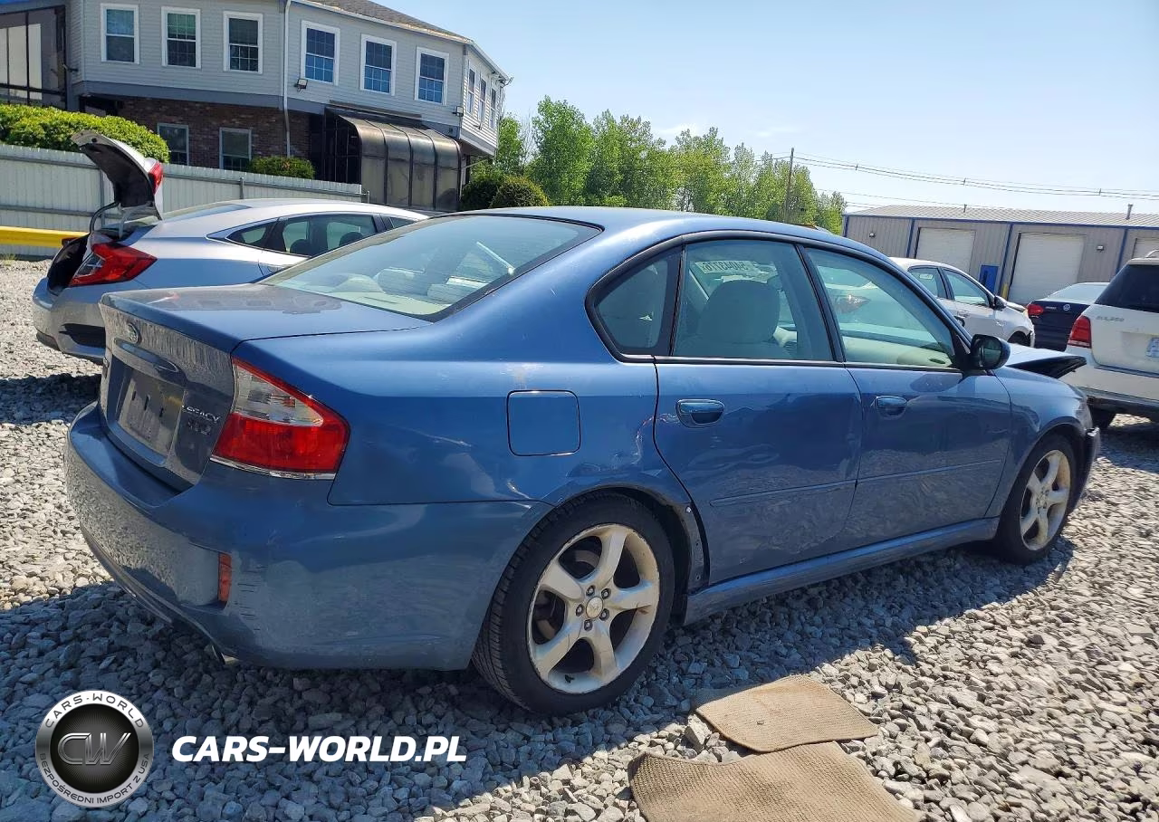 2008 Subaru Legacy 2.5I VIN:4S3BL616587220663 - 3
