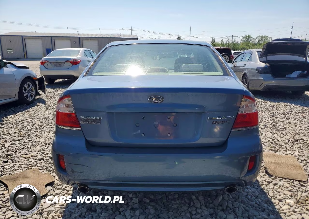 2008 Subaru Legacy 2.5I VIN:4S3BL616587220663 - 6