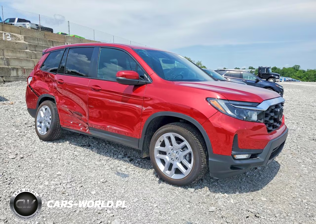 2025 Honda Passport Exl VIN:5FNYF8H54SB016321 - 4