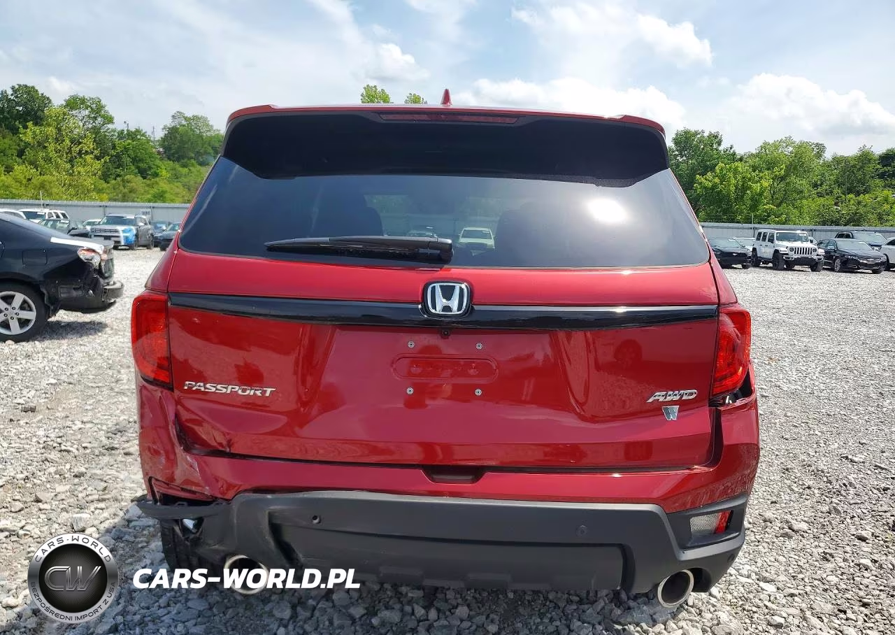 2025 Honda Passport Exl VIN:5FNYF8H54SB016321 - 6