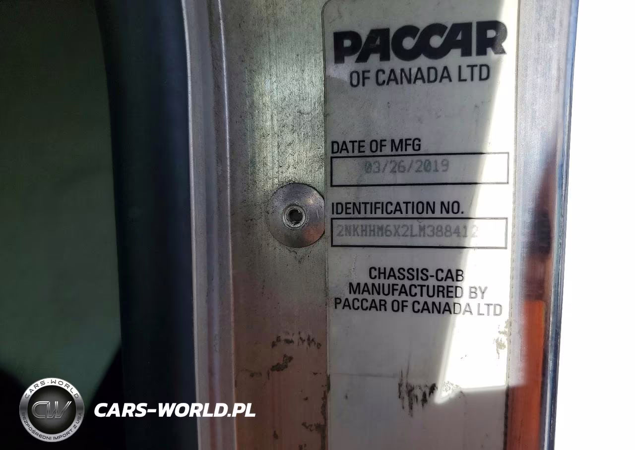 2020 Kenworth 548Ch Box Truck VIN:2NKHHM6X2LM388412 - 14