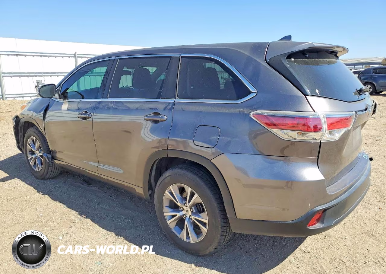 2015 Toyota Highlander Le Plus VIN:5TDZKRFH0FS065228 - 2