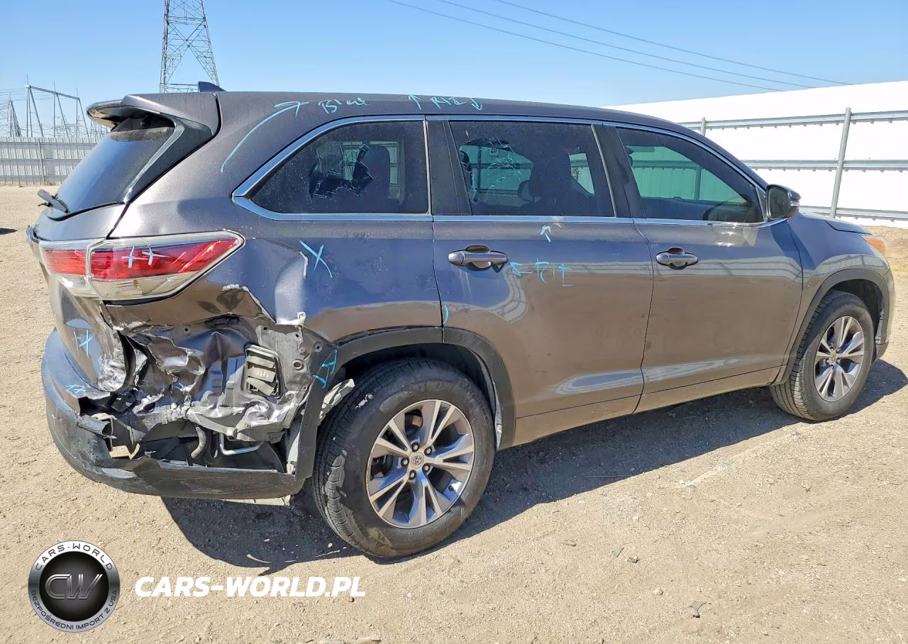 2015 Toyota Highlander Le Plus VIN:5TDZKRFH0FS065228 - 3