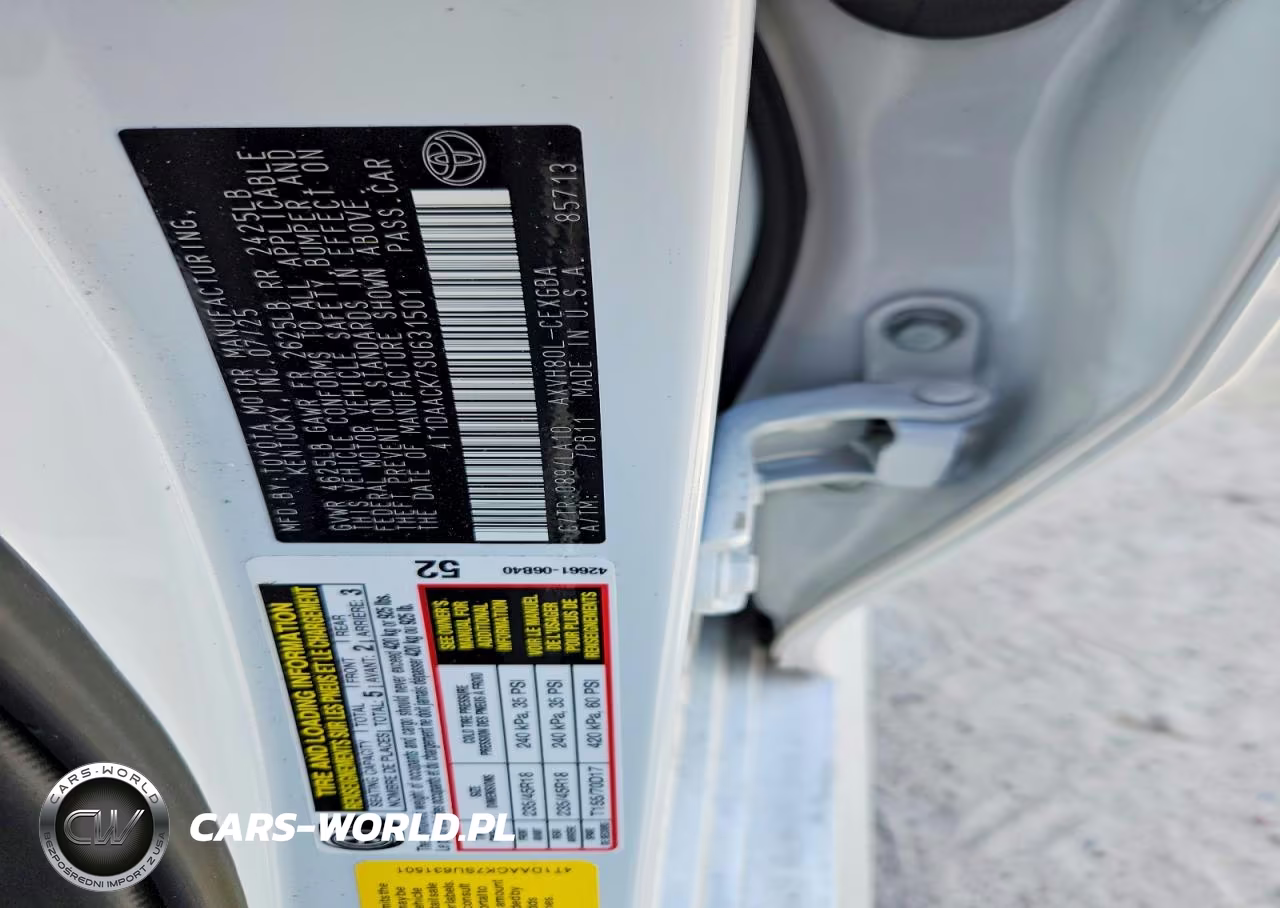 2025 Toyota Camry Xle VIN:4T1DAACK7SU631501 - 12