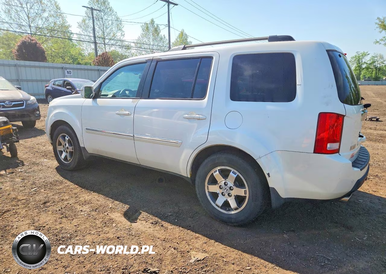 2011 Honda Pilot Touring VIN:5FNYF4H98BB086836 - 2