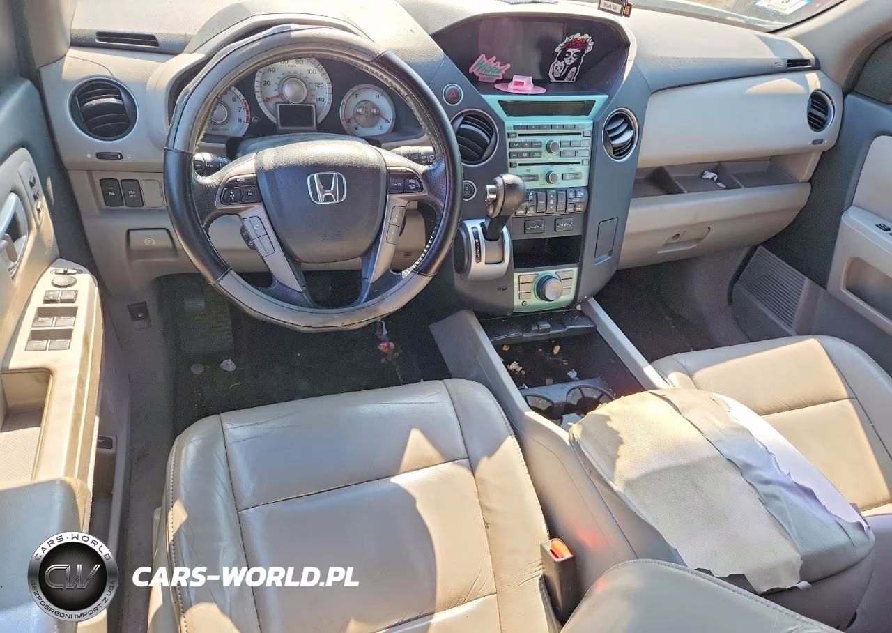 2011 Honda Pilot Touring VIN:5FNYF4H98BB086836 - 8