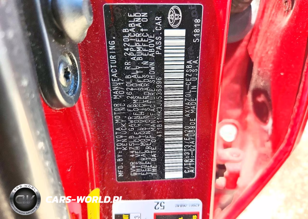 2018 Toyota Camry Se VIN:4T1B11HK3JU536996 - 12