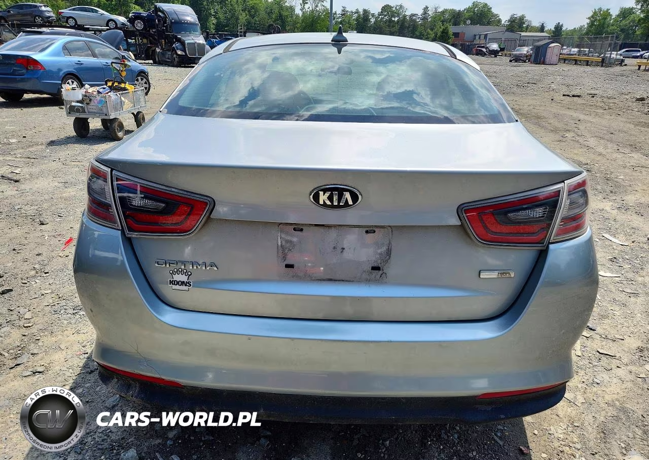 2015 Kia Optima Hybrid VIN:KNAGM4AD3F5086232 - 6