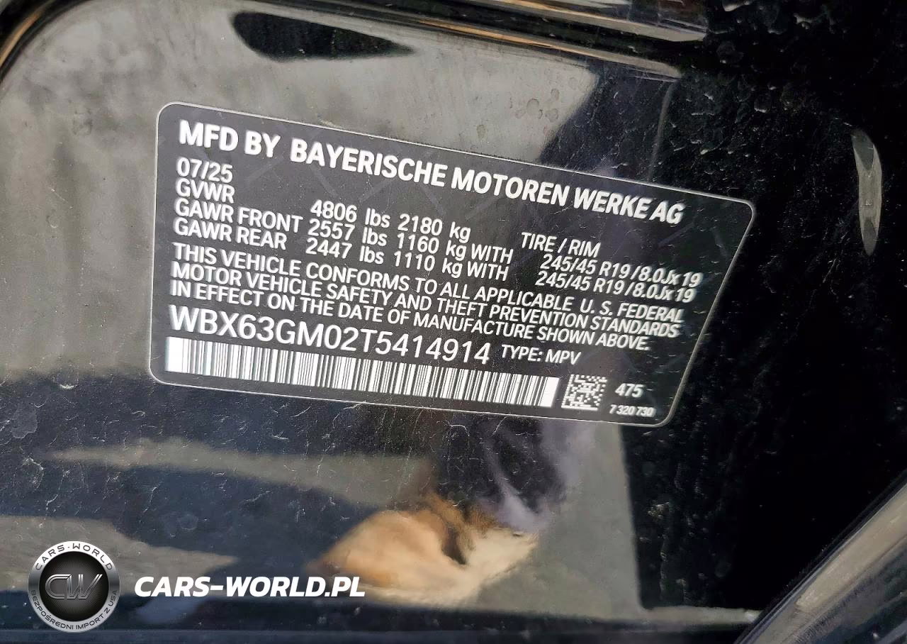 2026 B M W X Series X2 4D Suv 28I xDrive Msport VIN:WBX63GM02T5414914 - 13