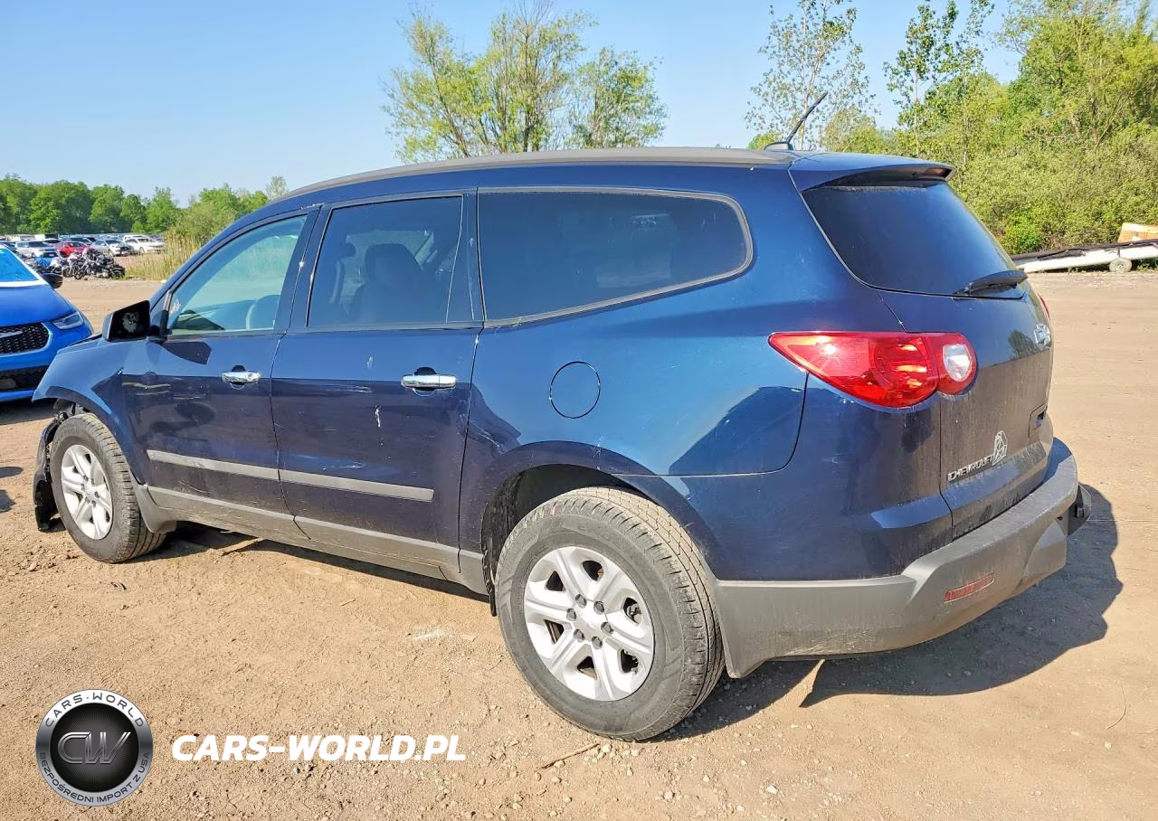 2009 Chevrolet Traverse Ls VIN:1GNER13D89S180594 - 2