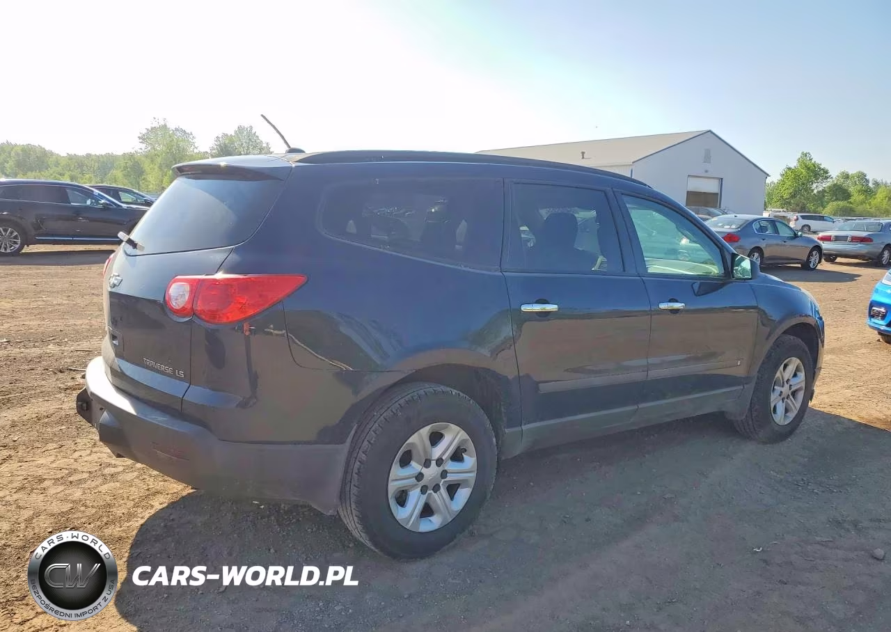 2009 Chevrolet Traverse Ls VIN:1GNER13D89S180594 - 3
