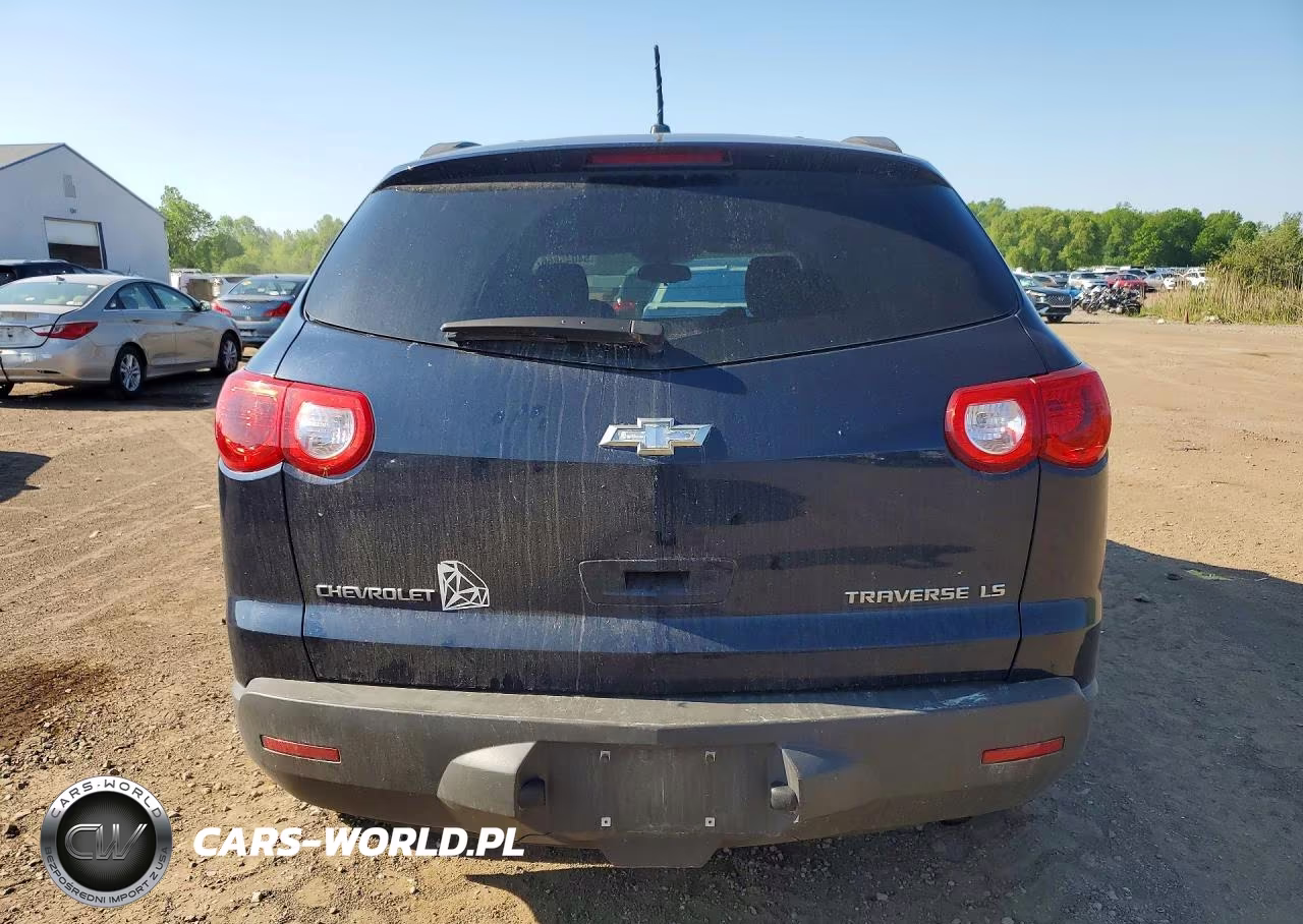 2009 Chevrolet Traverse Ls VIN:1GNER13D89S180594 - 6