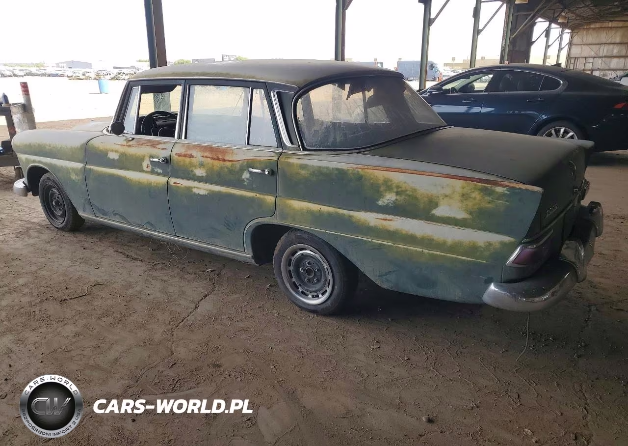 1966 Mercedes 200D Rwd VIN:11011010234713 - 2