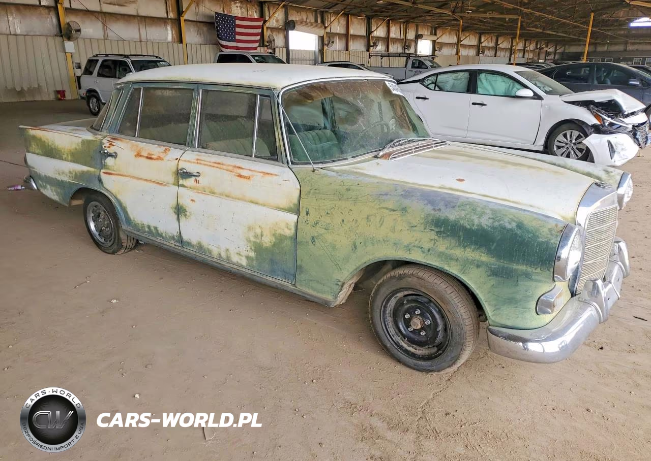 1966 Mercedes 200D Rwd VIN:11011010234713 - 4