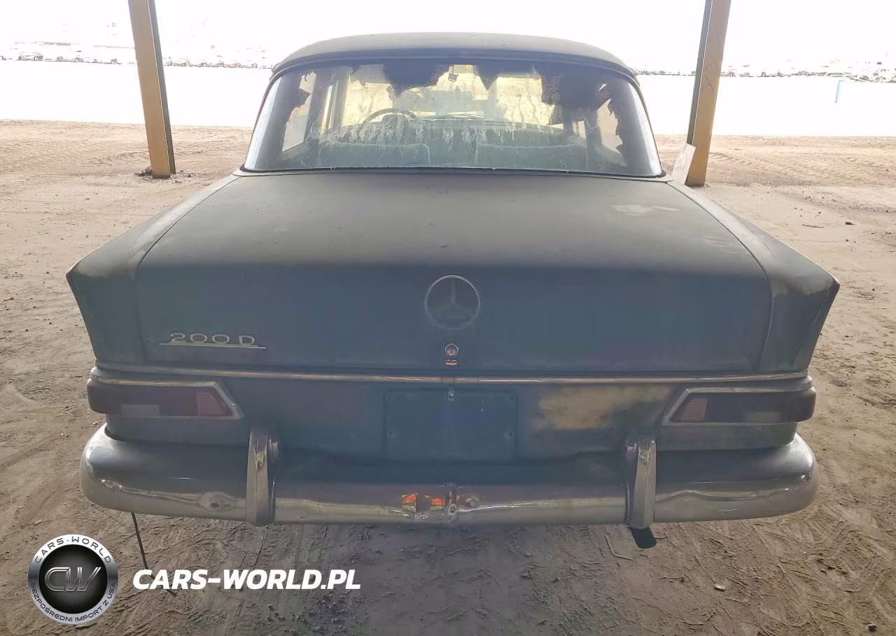 1966 Mercedes 200D Rwd VIN:11011010234713 - 6