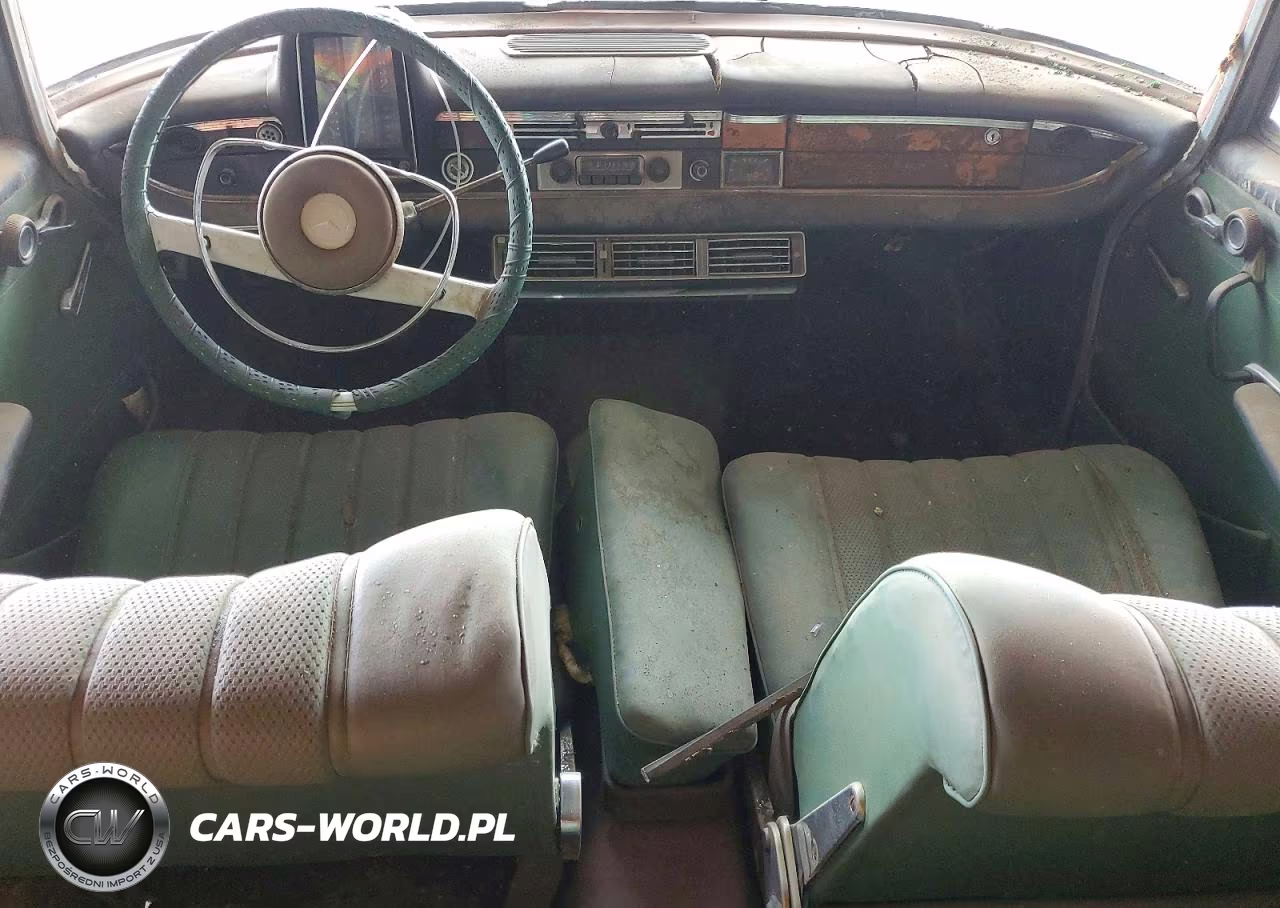 1966 Mercedes 200D Rwd VIN:11011010234713 - 8