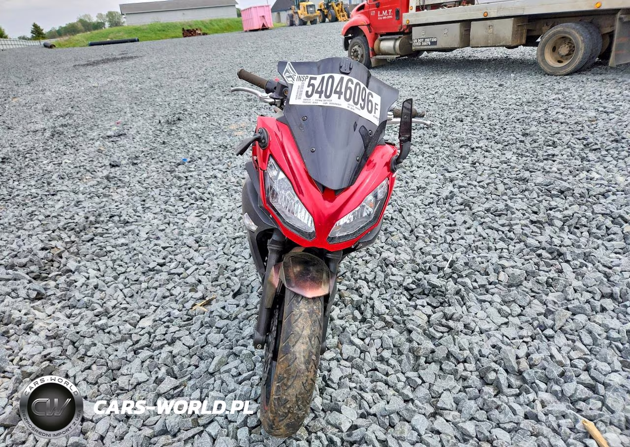 2012 Kawasaki Ex650 Ec VIN:JKAEXEE19CDA05143 - 2