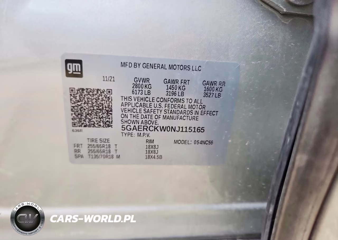2022 Buick Enclave Premium VIN:5GAERCKW0NJ115165 - 13