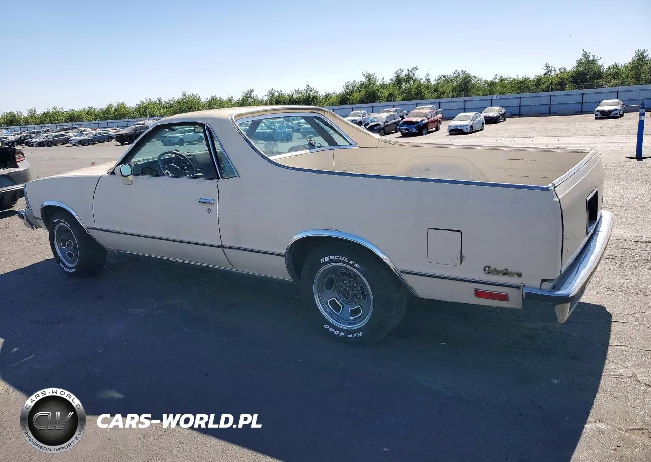 1980 GMC Caballero Pick Up VIN:TW80HAZ500047 - 2