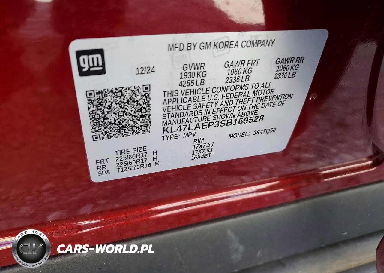 2025 Buick Envista Preferred VIN:KL47LAEP3SB169528 - 13