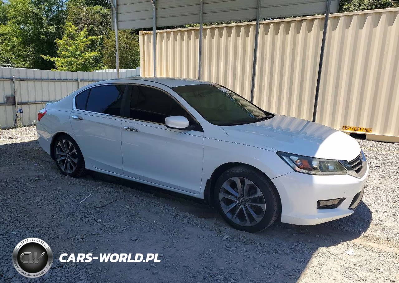 2014 Honda Accord Sport VIN:1HGCR2F57EA091191 - 4