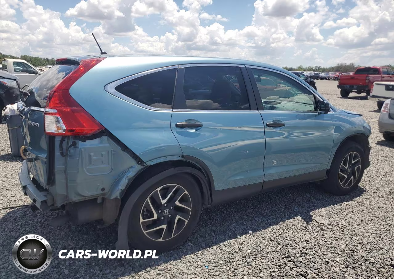 2016 Honda Cr-V Se VIN:2HKRM4H4XGH628266 - 3